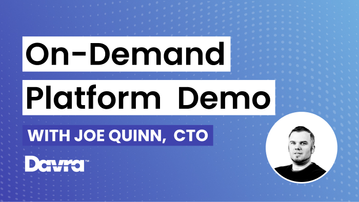 Davra on-demand platform demo with Joe Quinn, CTO